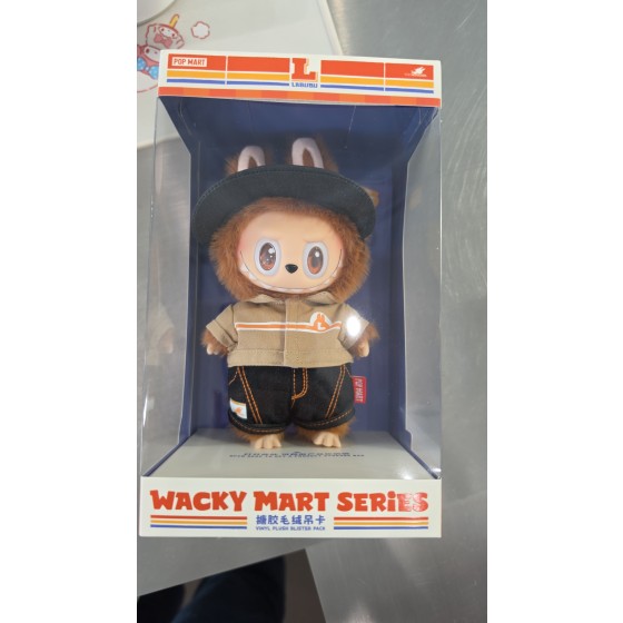 labubu wacky mart series vinly plush doll