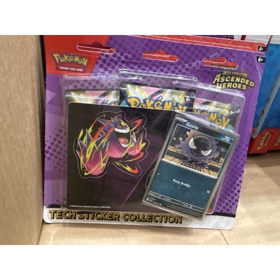 ascended hero gengar tech sticker collection